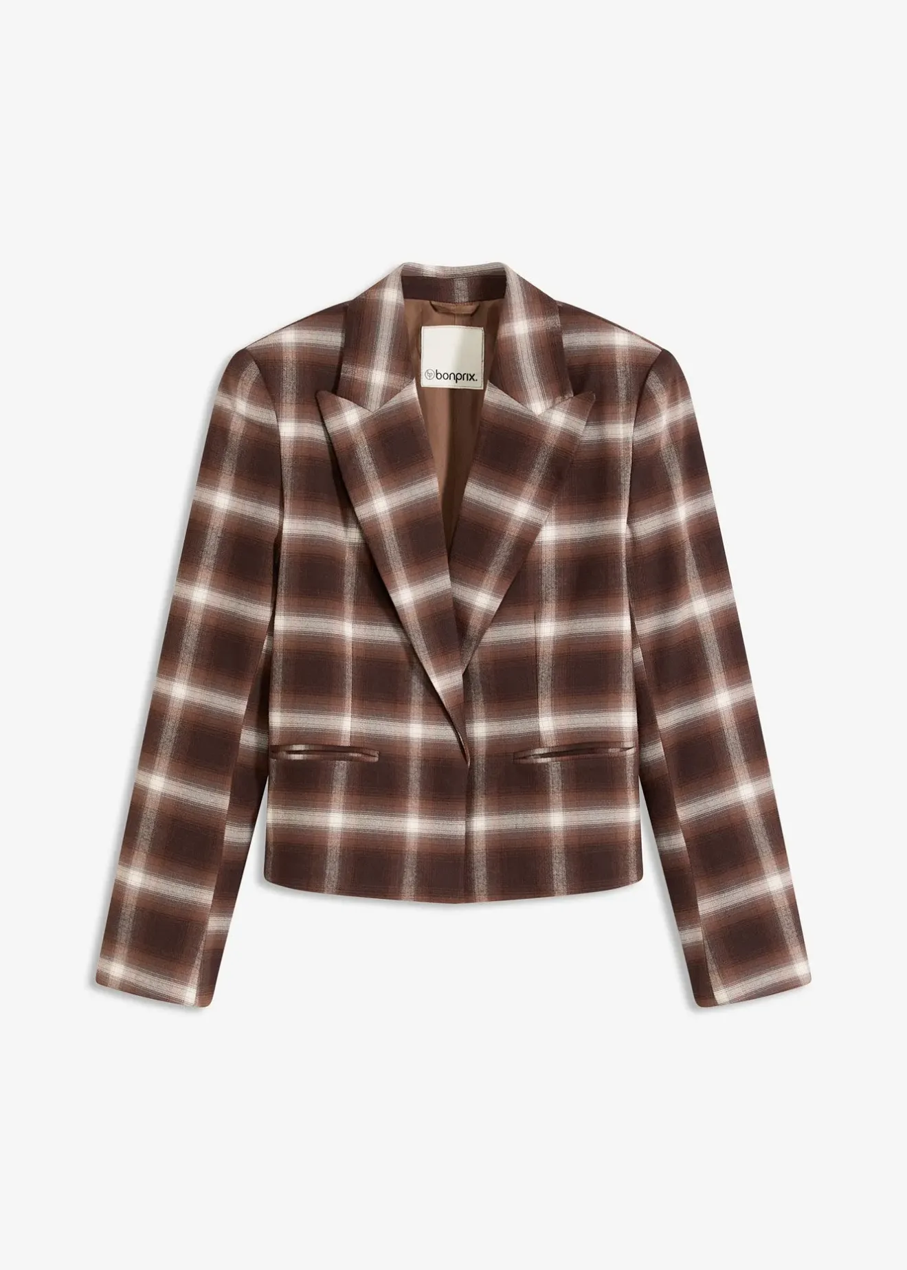 bonprix Blazer à carreaux|Femme Blazers