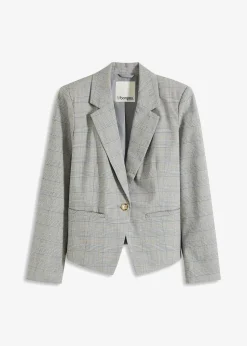 bonprix Blazer à carreaux écossais|Femme Blazers