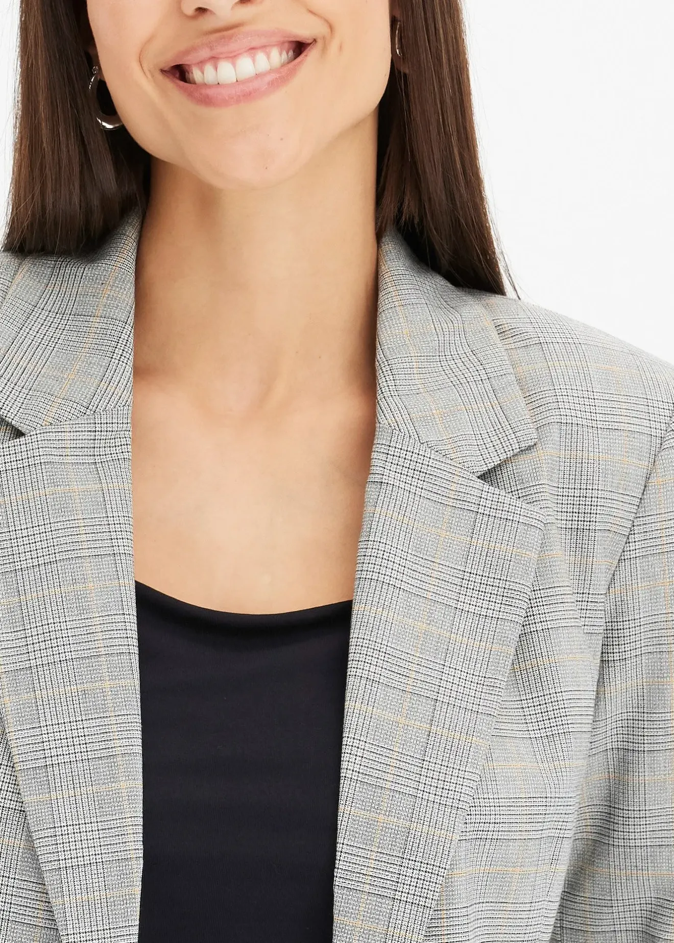 bonprix Blazer à carreaux écossais|Femme Blazers