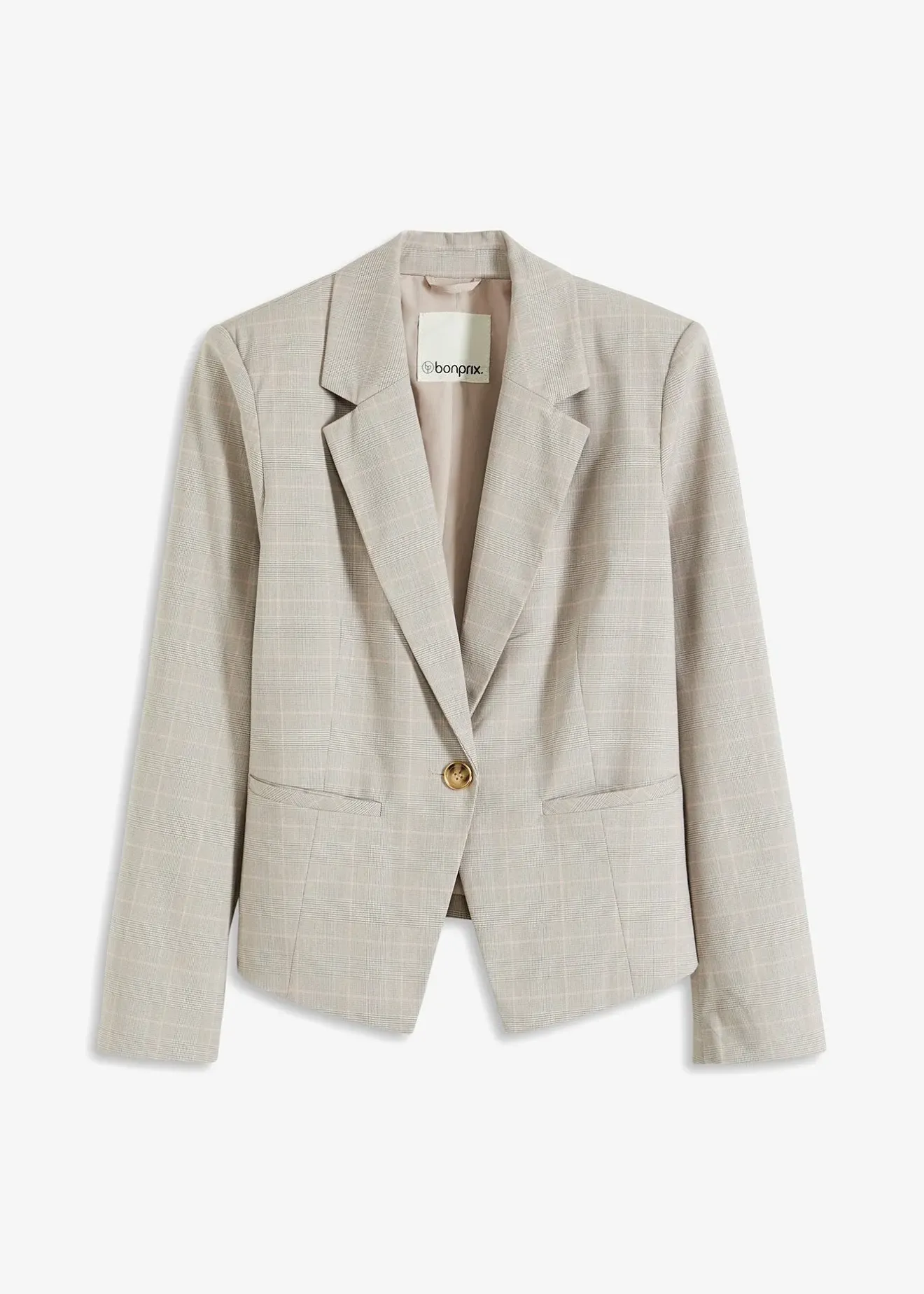 Femme bonprix Blazers|Blazer à carreaux écossais