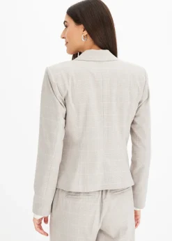 Femme bonprix Blazers|Blazer à carreaux écossais