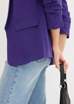 bonprix Blazer à manches froncées|Femme Blazers