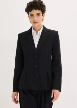 bonprix Blazer à plis couchés|Femme Blazers