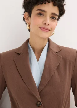 Femme bonprix Blazers|Blazer à plis couchés