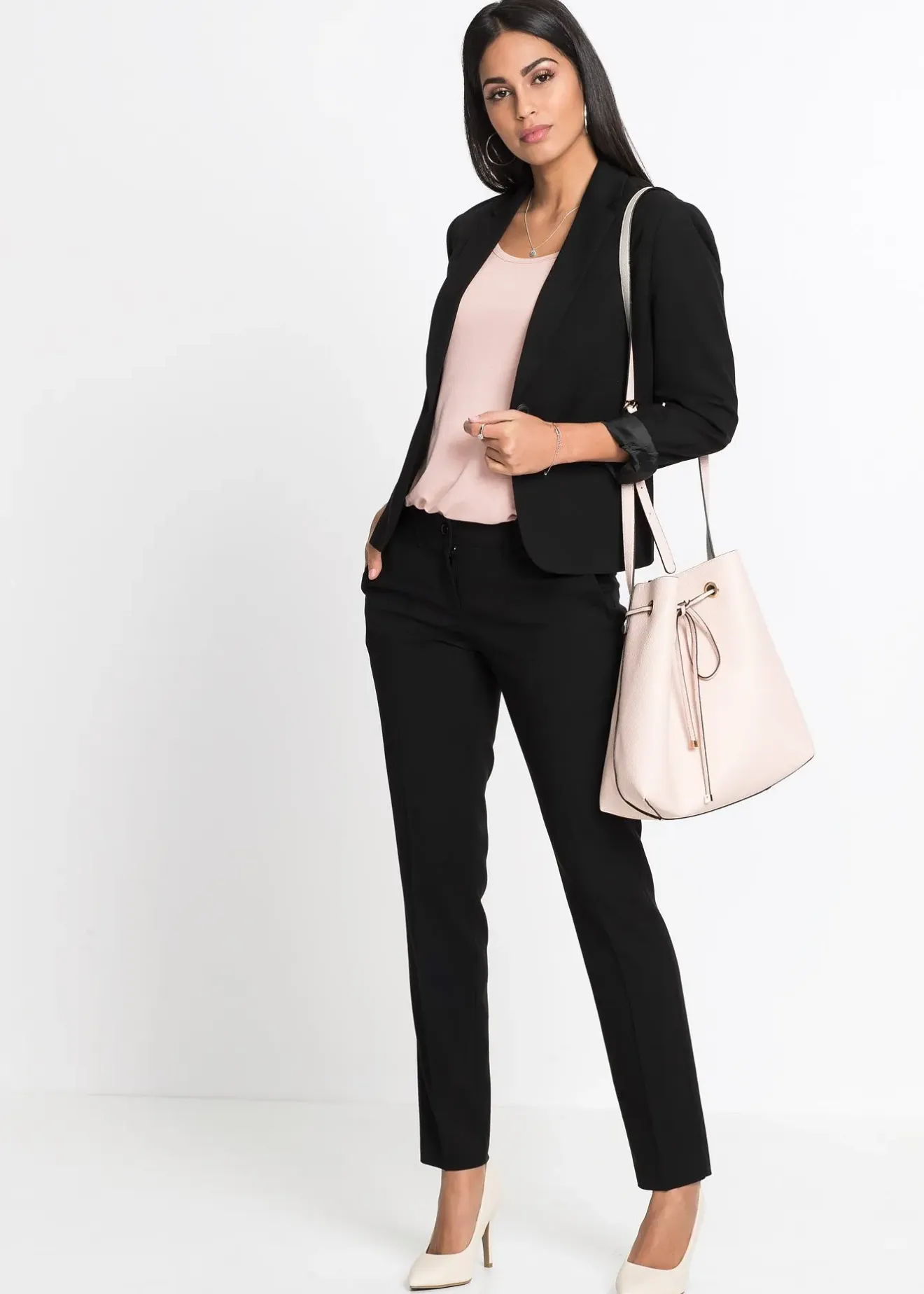 bonprix Blazer à poches passepoilées|Femme Blazers