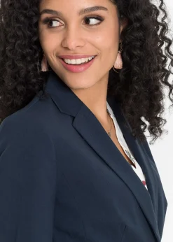 bonprix Blazer à poches passepoilées, petite stature|Femme Tailles Petite|Blazers