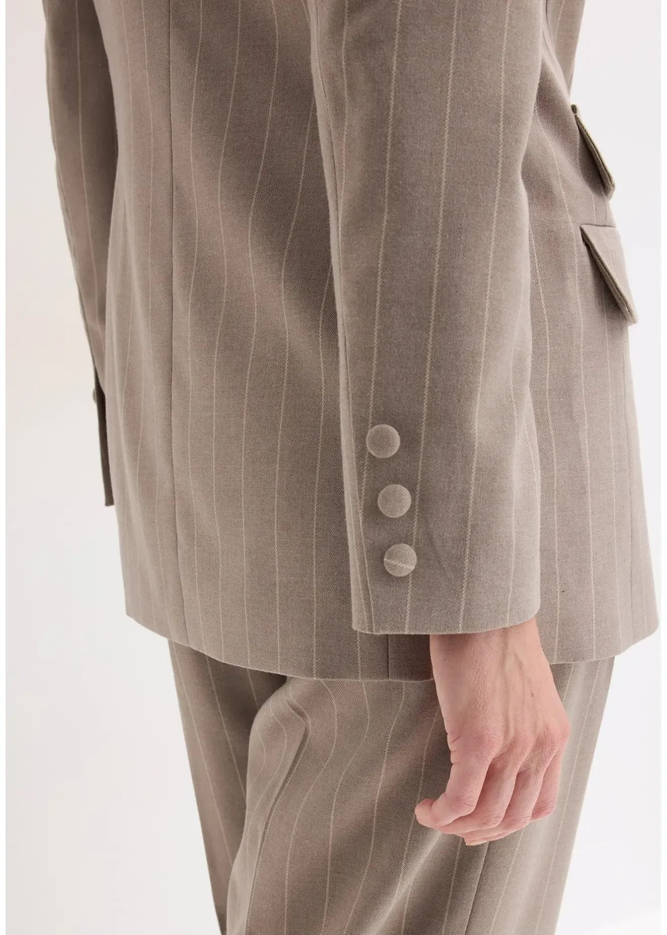 Femme bonprix Blazers|Blazer à rayures tennis