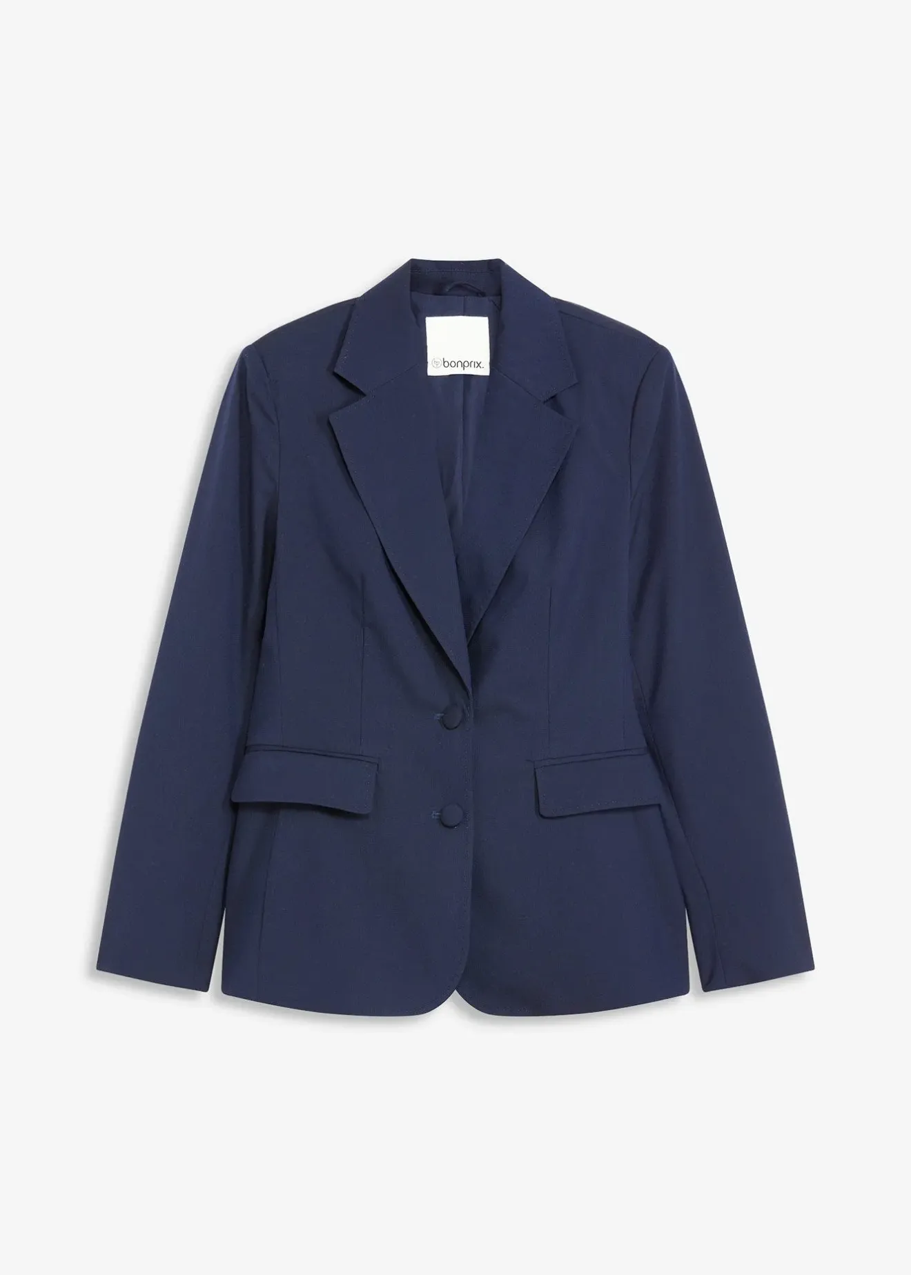 bonprix Blazer avec détails surfilés décoratifs|Femme Blazers