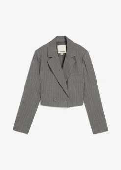 bonprix Blazer court avec col à revers|Femme Blazers