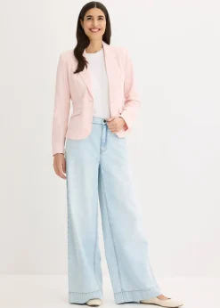 bonprix Blazer court avec poches à rabat|Femme Blazers