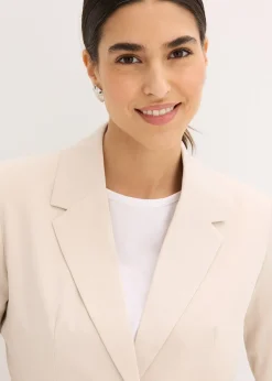 bonprix Blazer court avec poches à rabat|Femme Blazers