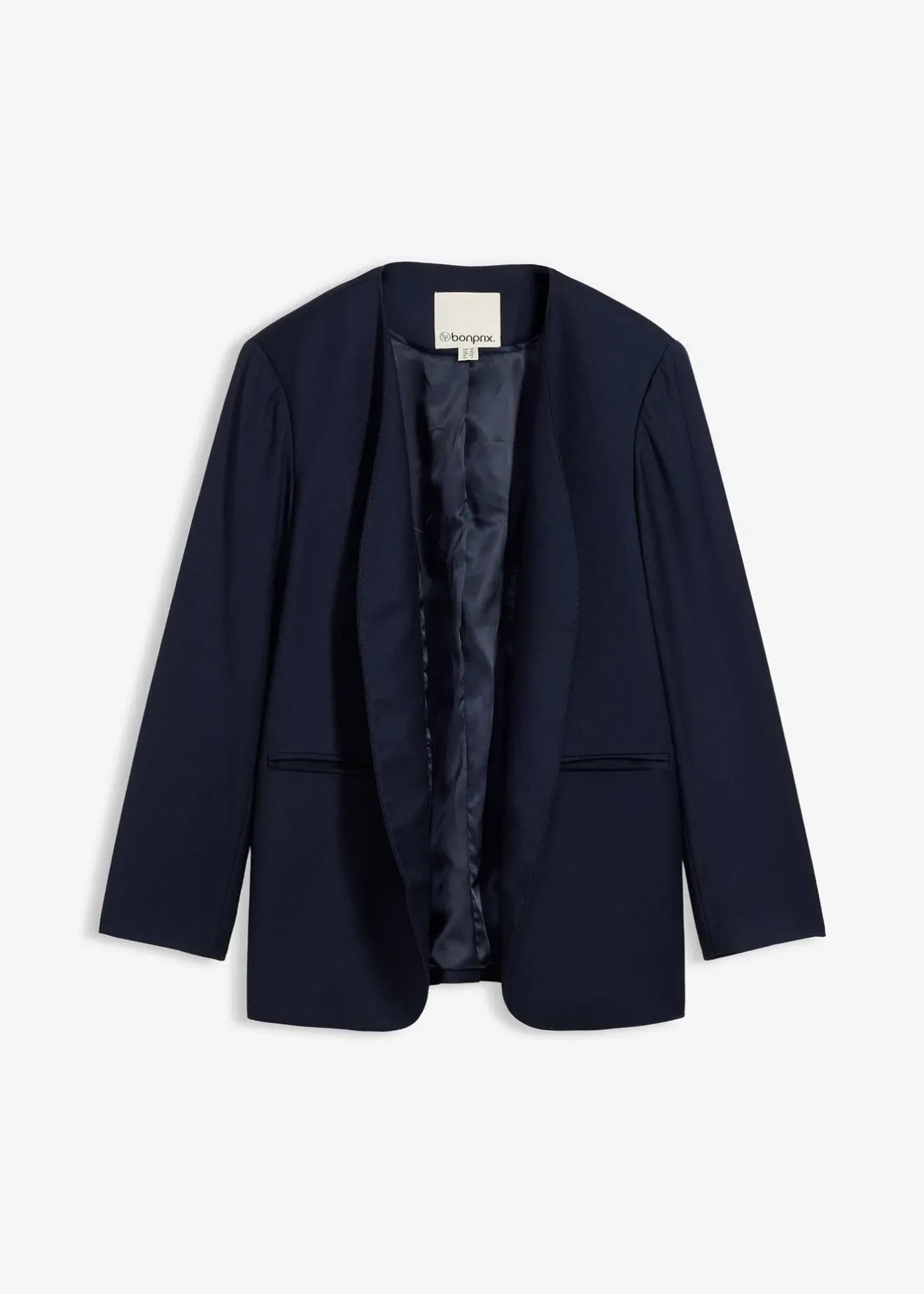 Femme bonprix Premium|Blazers|Blazer doux sans col