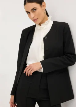 bonprix Blazer en bengaline extensible|Femme Blazers