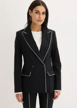 bonprix Blazer en bengaline extensible|Femme Blazers