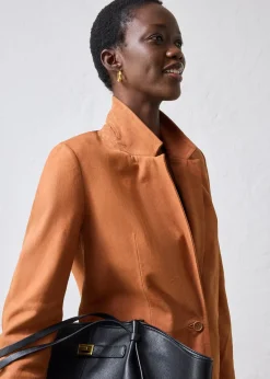 bonprix Blazer en cuir velours|Femme Premium|Blazers