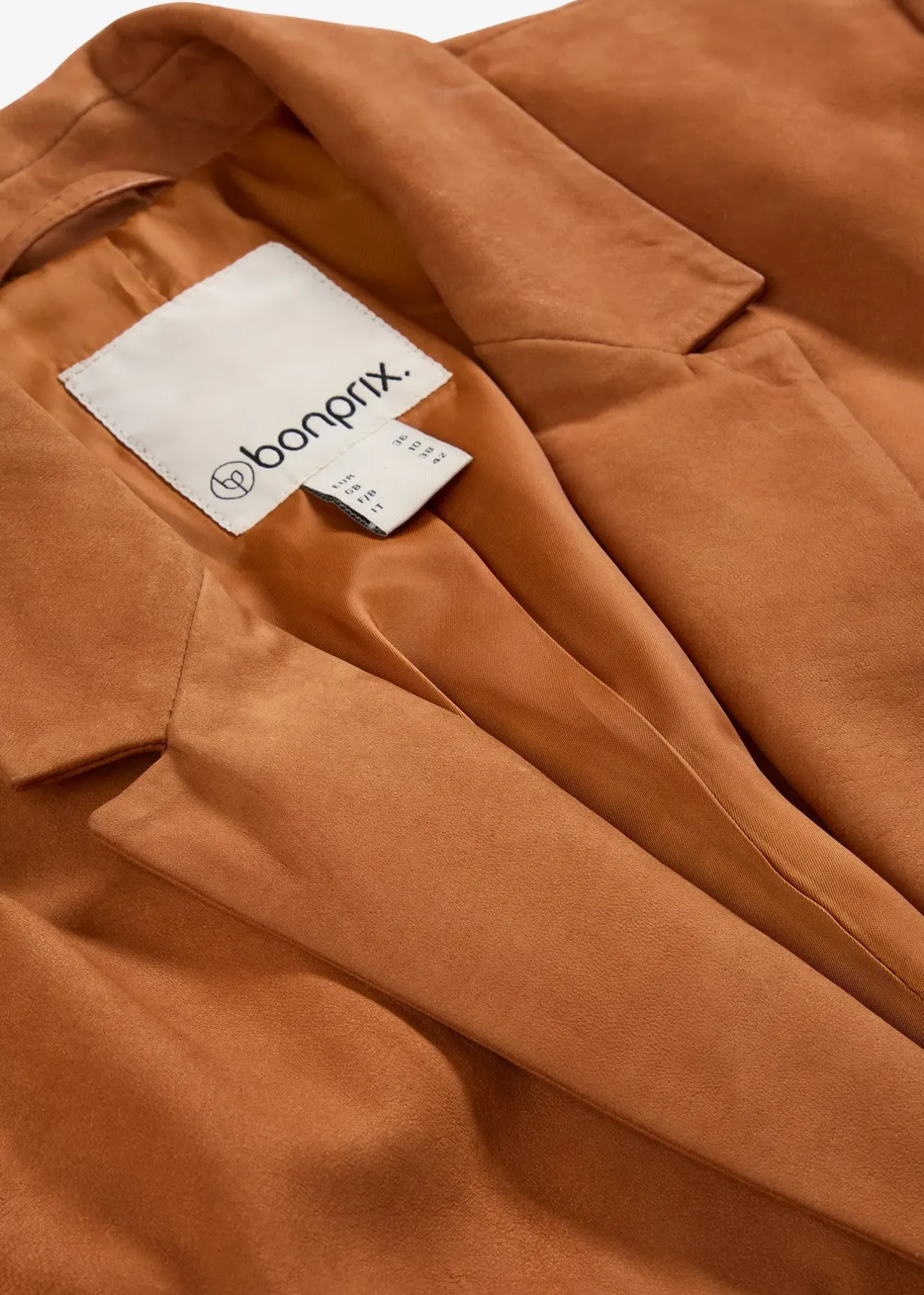 bonprix Blazer en cuir velours|Femme Premium|Blazers