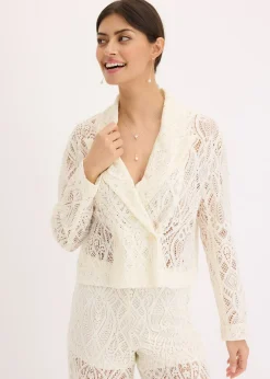 bonprix Blazer en dentelle|Femme Blazers