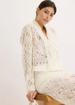 bonprix Blazer en dentelle|Femme Blazers