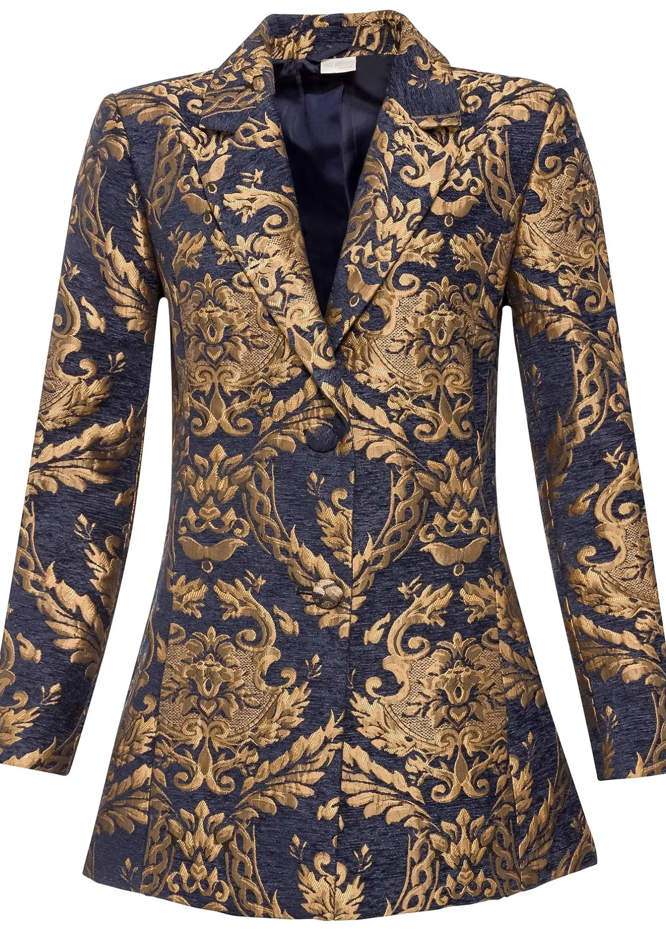 bonprix Blazer en jacquard brillant|Femme Tailles Petite|Mode Festive