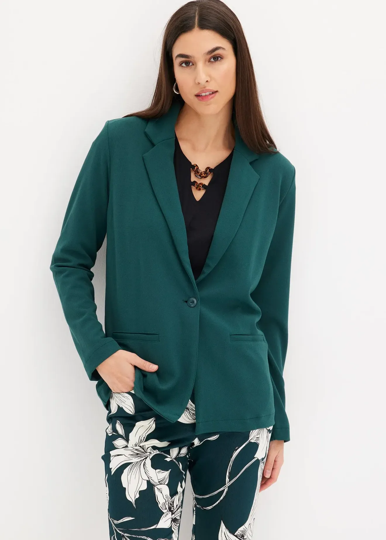 Femme bonprix Blazers|Blazer en jersey crêpe