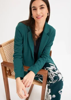 Femme bonprix Blazers|Blazer en jersey crêpe