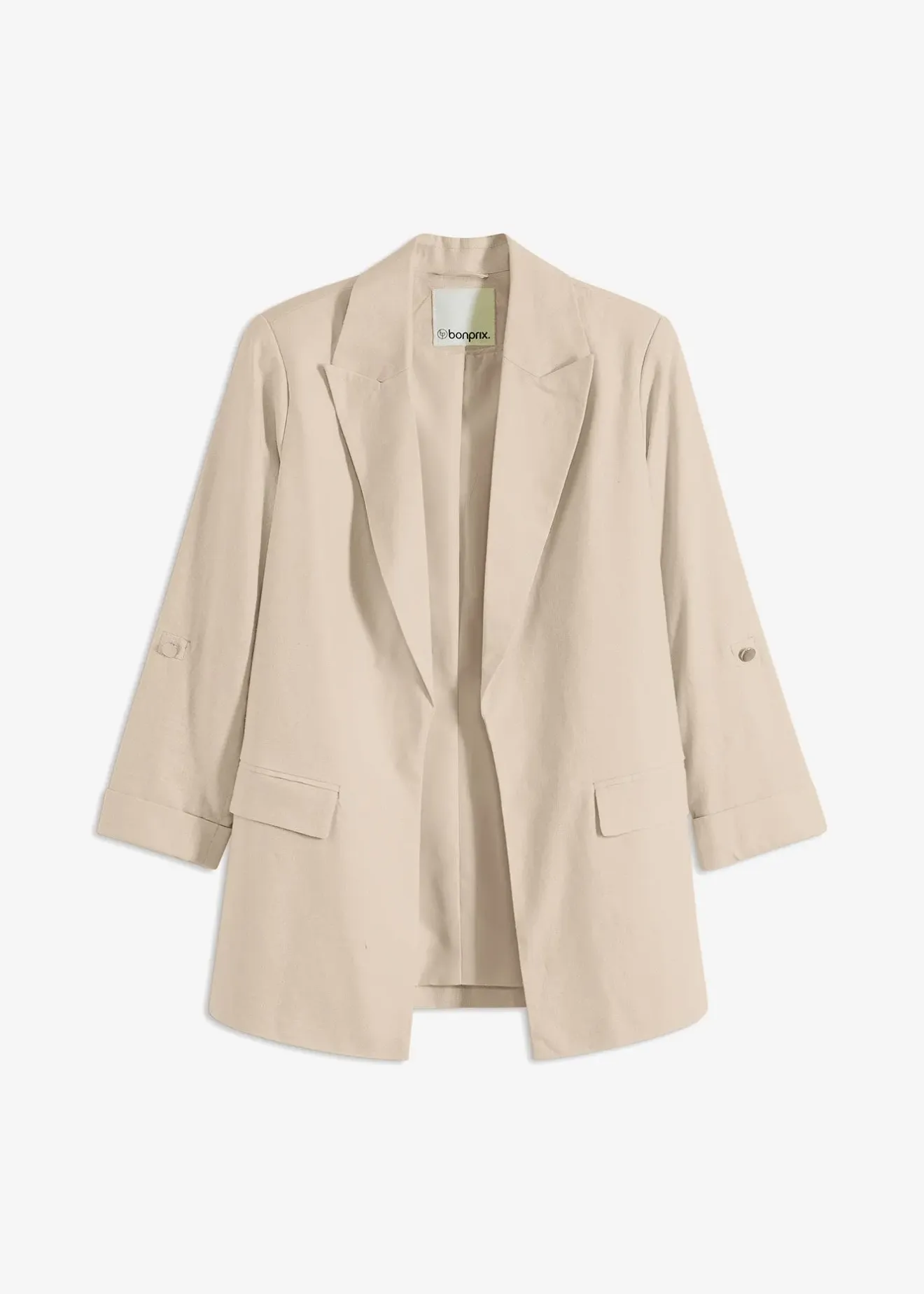 Femme bonprix Blazers|Blazer en lin mélangé