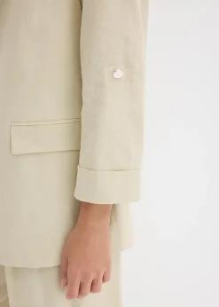 Femme bonprix Blazers|Blazer en lin mélangé