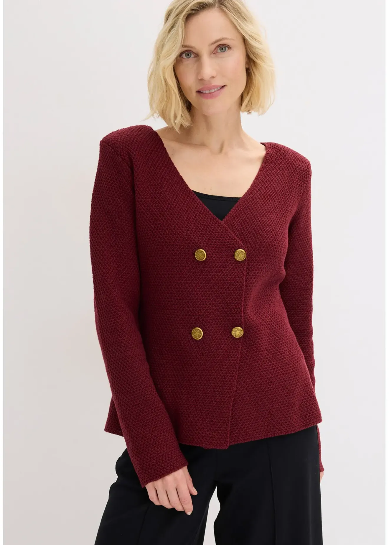 bonprix Blazer en maille|Femme Maille|Pulls & Gilets