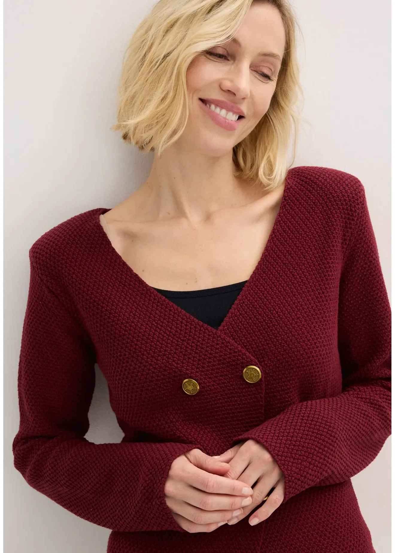 bonprix Blazer en maille|Femme Maille|Pulls & Gilets