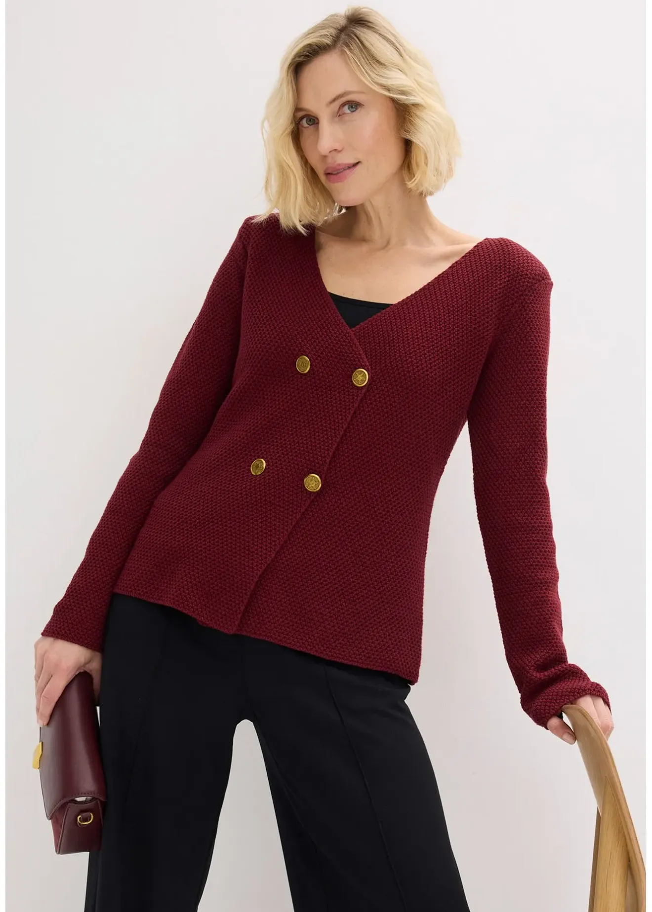 bonprix Blazer en maille|Femme Maille|Pulls & Gilets