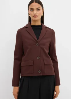 bonprix Blazer en Punto di Roma|Femme Blazers|Sweats