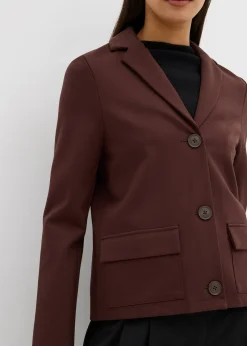 bonprix Blazer en Punto di Roma|Femme Blazers|Sweats
