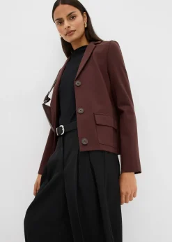 bonprix Blazer en Punto di Roma|Femme Blazers|Sweats