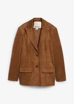 bonprix Blazer en suédine|Femme Blazers