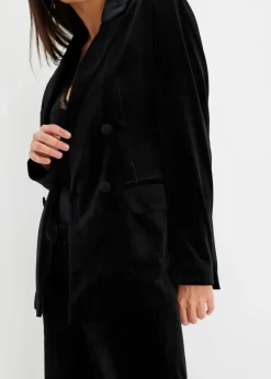 bonprix Blazer en velours doux|Femme Blazers