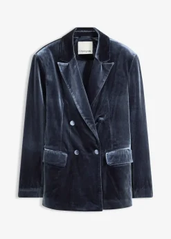 bonprix Blazer en velours doux|Femme Blazers