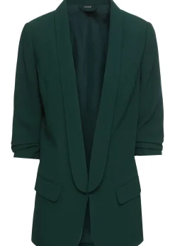 bonprix Blazer long à manches drapées|Femme Blazers