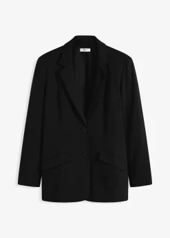 bonprix Blazer long en jersey coton|Femme Blazers