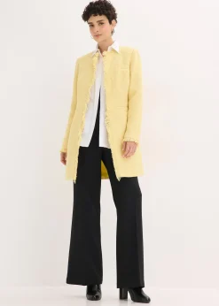 bonprix Blazer long en maille bouclée|Femme Blazers