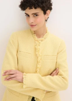 bonprix Blazer long en maille bouclée|Femme Blazers