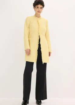 bonprix Blazer long en maille bouclée|Femme Blazers