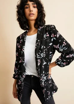 bonprix Blazer long imprimé|Femme Blazers