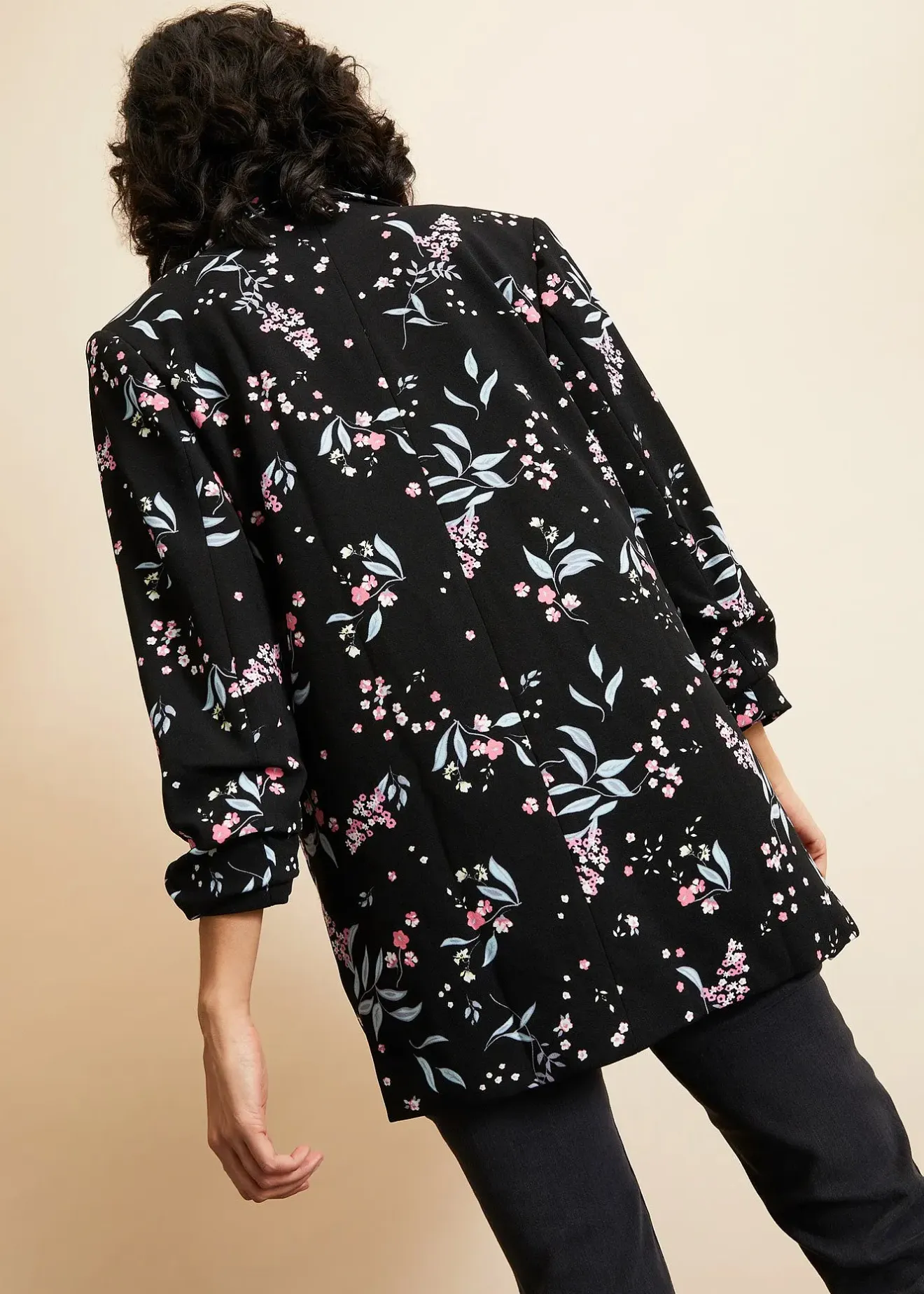 bonprix Blazer long imprimé|Femme Blazers