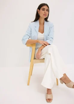 Femme bonprix Blazers|Blazer manches 3/4 ample en viscose