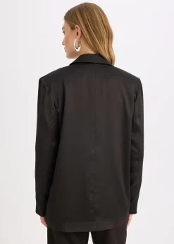 bonprix Blazer oversize en satin|Femme Blazers
