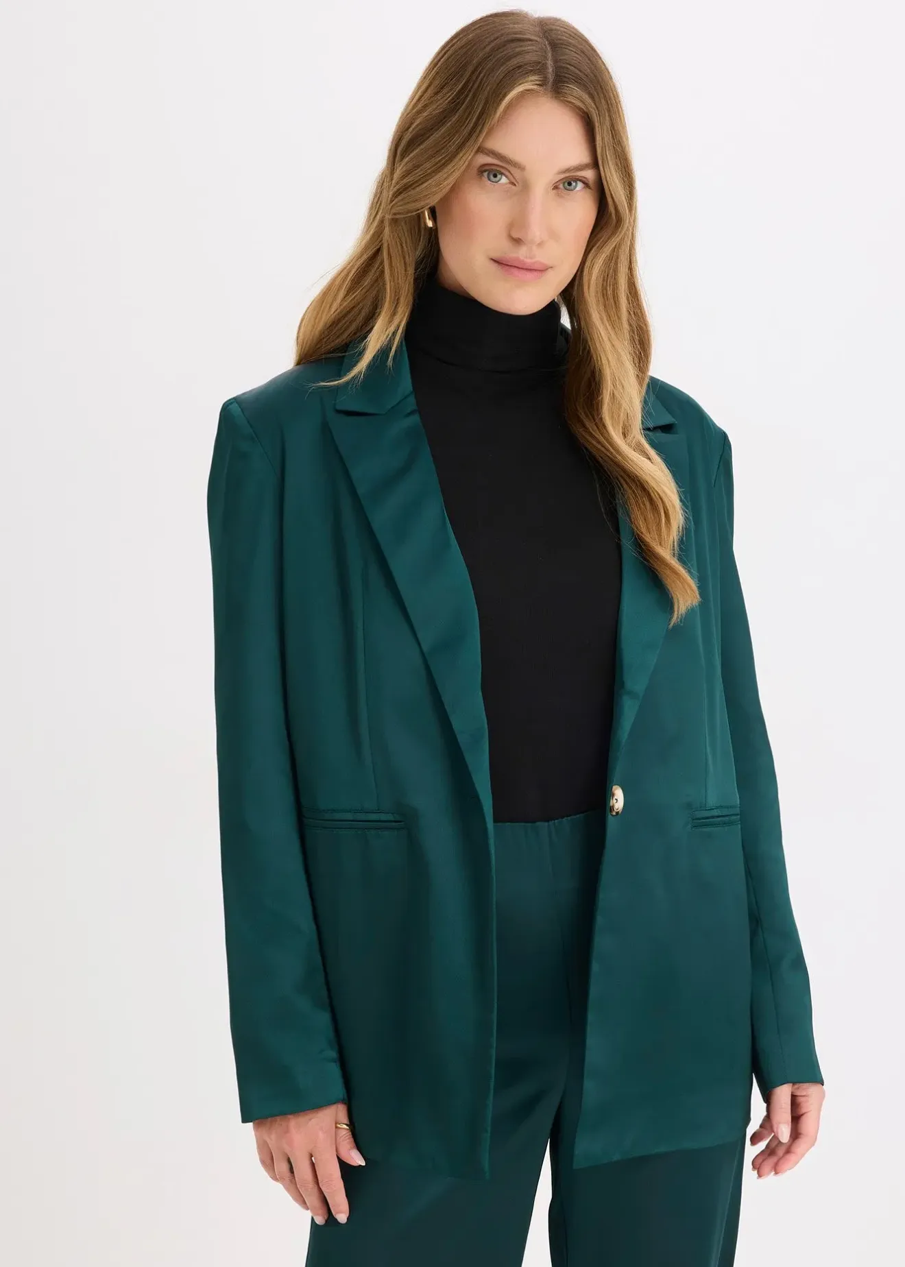 Femme bonprix Blazers|Blazer oversize en satin