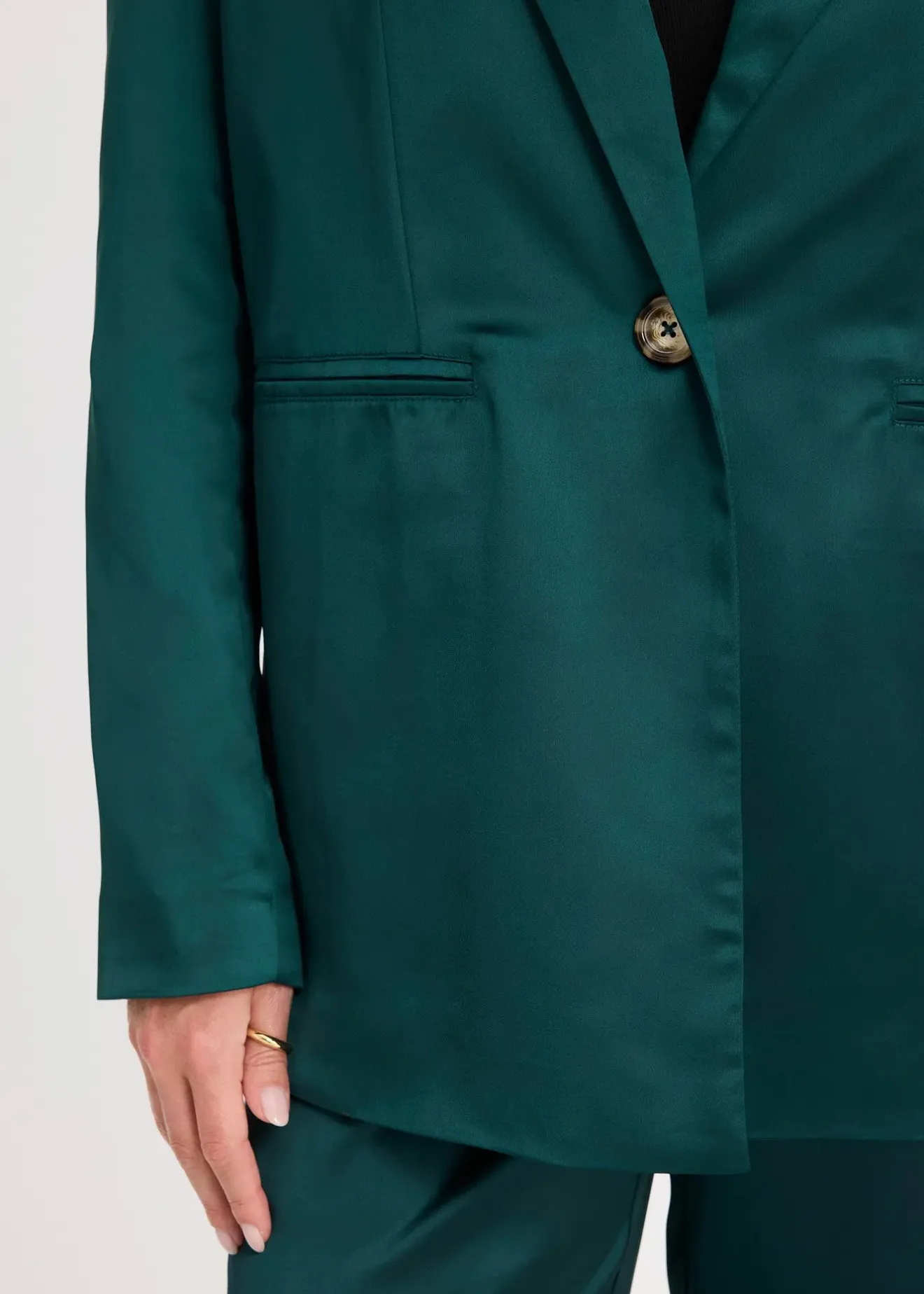 Femme bonprix Blazers|Blazer oversize en satin