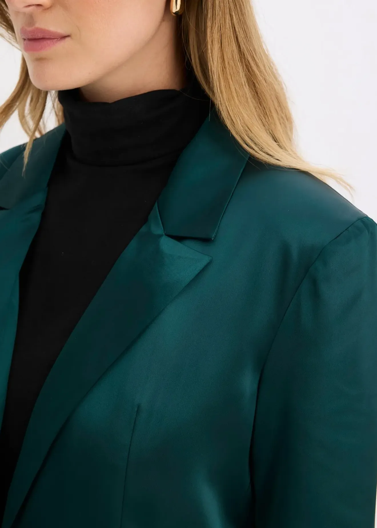 Femme bonprix Blazers|Blazer oversize en satin