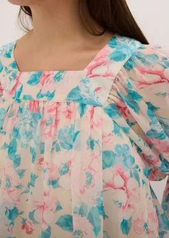 Femme bonprix Chemisiers|Blouse à base effet boule