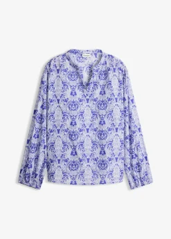 bonprix Blouse 100% coton|Femme Chemisiers